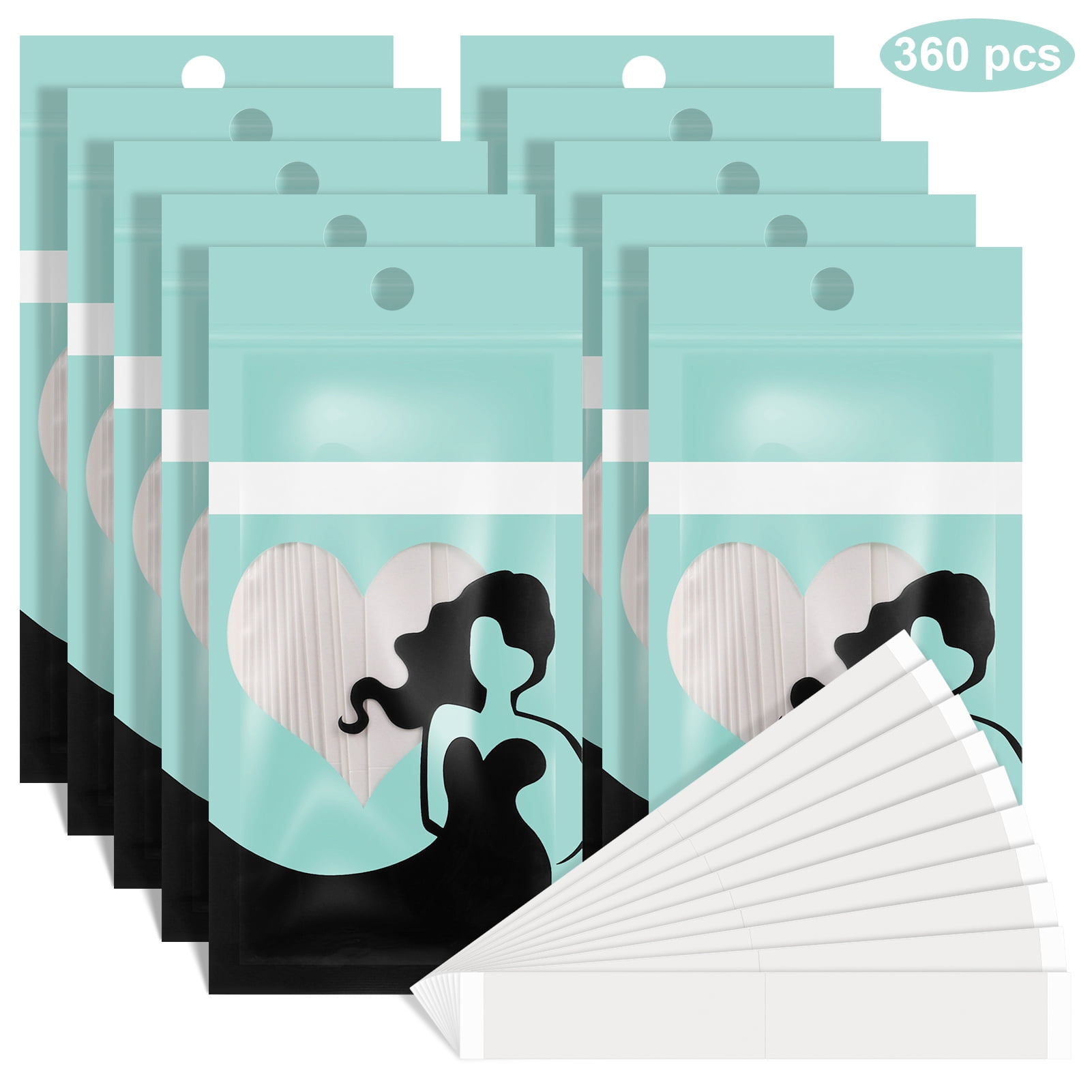 Armscye 360 Pcs Double Sided Body Tape, 3.27x0.47 inch Lingerie Tape for Clothing and Women