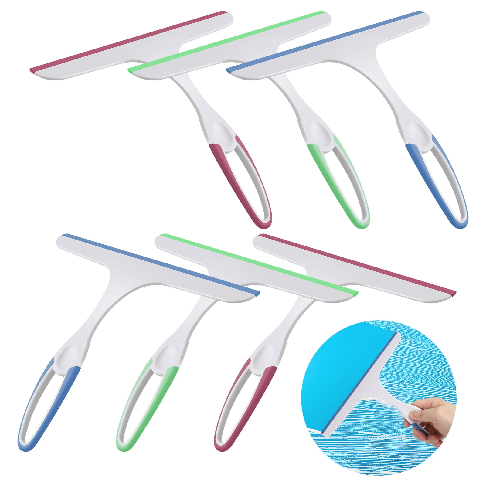Super Flexible Silicone Squeegee, Auto Water Blade, Water Wiper, Shower  Squeegee for Car Windshield, - ASM089 - IdeaStage Promotional Products
