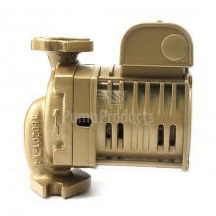 Armstrong 182202-644, Model E7.2B, Series ARMflo E.2, Bronze Circulator, 1/6 HP, 120 Volts, Single Phase, 1.25" Connection, 0 38 gpm