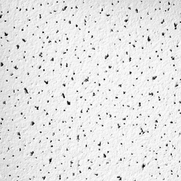 Armstrong 1x1 FINE FISSURED Acoustic Mineral Fiber Ceiling Tiles for Suspended Ceiling Grids, 40-tiles per pack, White