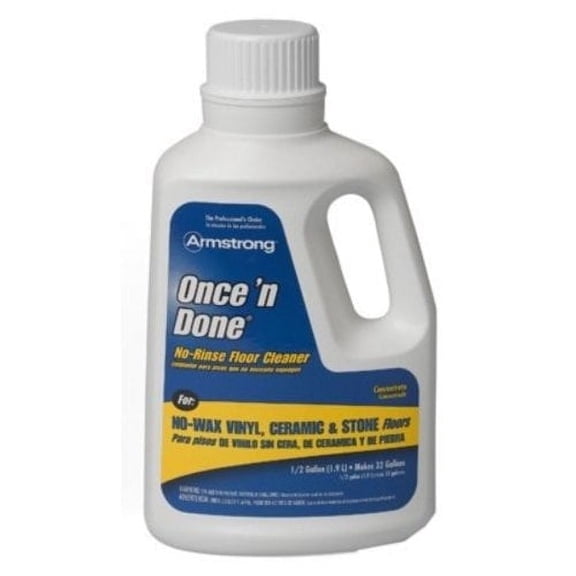 Armstrong 330806 Once 'N Done Concentrated Floor Cleaner, 64 Oz