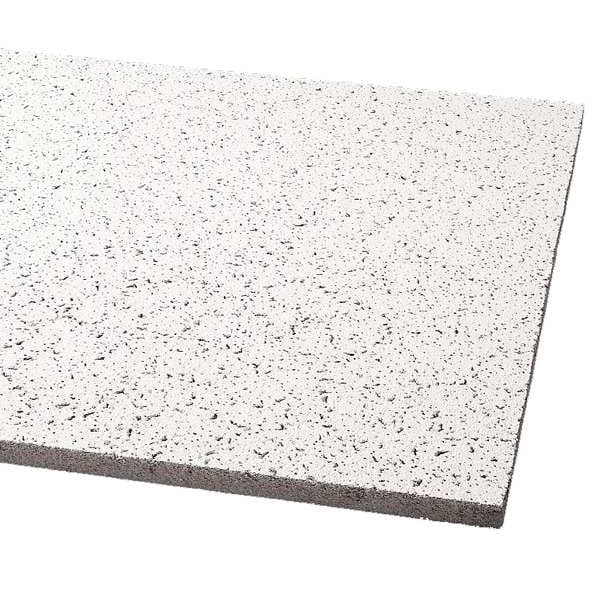 Cortega White Mineral Fiber Acoustic Ceiling Tile 24x24