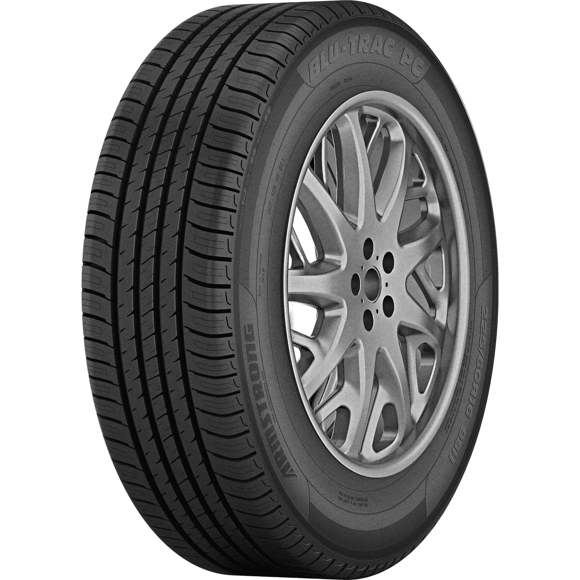Armstrong Blu-Trac PC Passenger Tire, All Season, 205/65R16