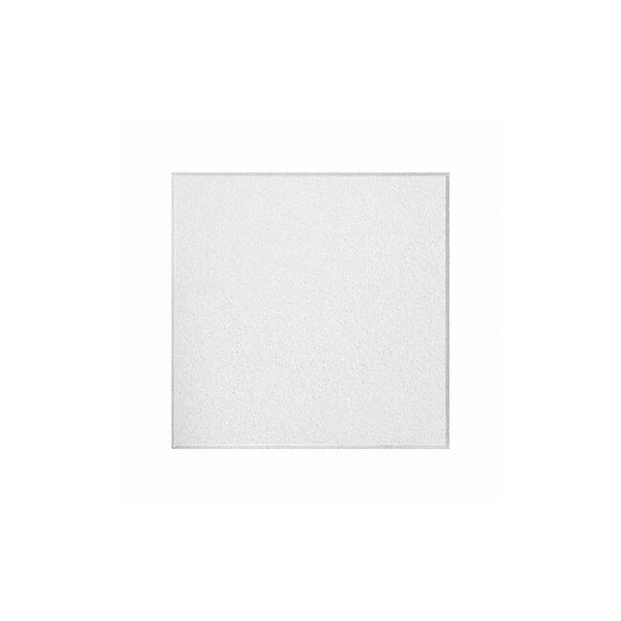 White Smooth Mineral Fiber Beveled Tegular Ceiling Tile 24x24