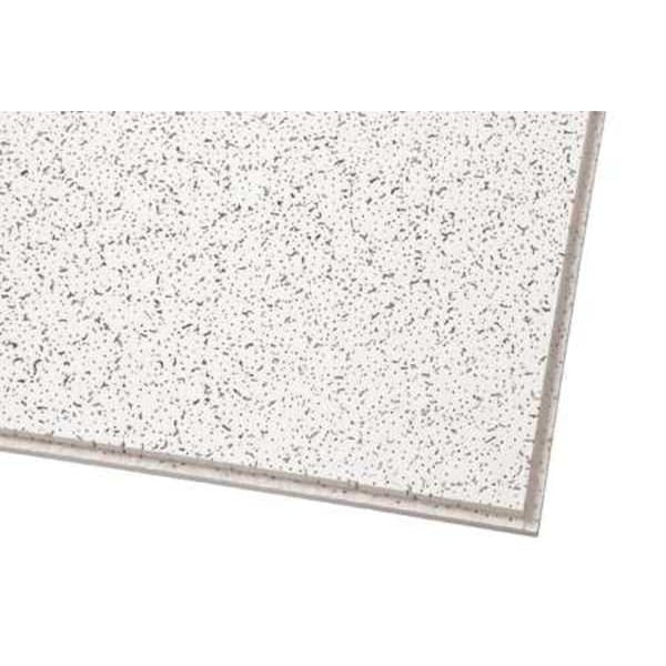 24" x 24" White Mineral Fiber Ceiling Tile Pack