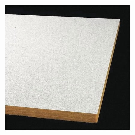 Optima Ceiling Tile, 6 in W x 48 in L, Square Lay-In, 15/16 in Grid Size, 12 PK 1400