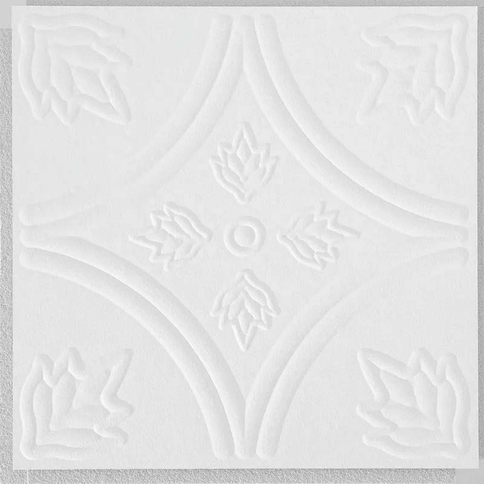 White 12" x 12" Powder Coated Acoustic Ceiling Tiles
