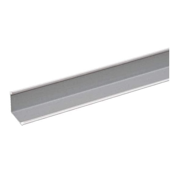 Armstrong Galvanized Wall Molding, Steel White, 45.00 x 4.00 x 0.88 Inches