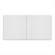 Armstrong 2x4 Mesa Second Look Acoustic Mineral Fiber Ceiling Tiles for Suspended Ceiling Grids, 8-Tiles per Pack, White