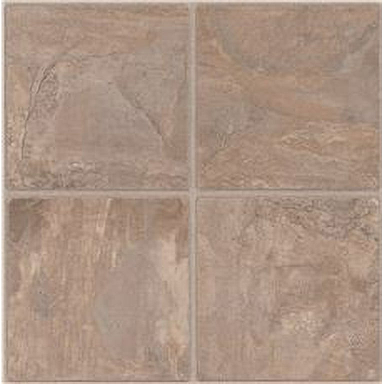 Armstrong Chiseled Stone Cliffstone 12 in. x 12 in. Residential Peel and Stick Vinyl Tile (45 sq. ft. / case) Armstrong Chiseled Stone Cliffstone 12 in. x 12 in. Residential Peel and Stick Vinyl Tile (45 sq. ft. / case)