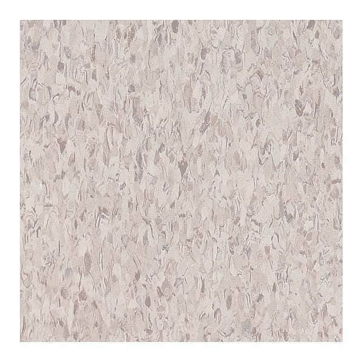 Armstrong Vinyl Floor Tiles,12 in W,Sandrift White 51858031