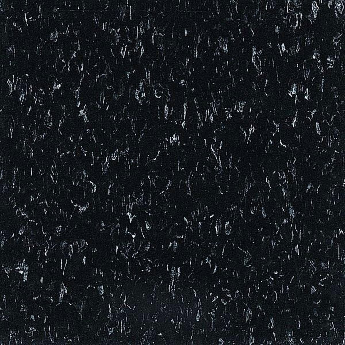 ARMSTRONG FLOORING Armstrong Vinyl Floor Tiles,12 in W,Classic Black 51910031