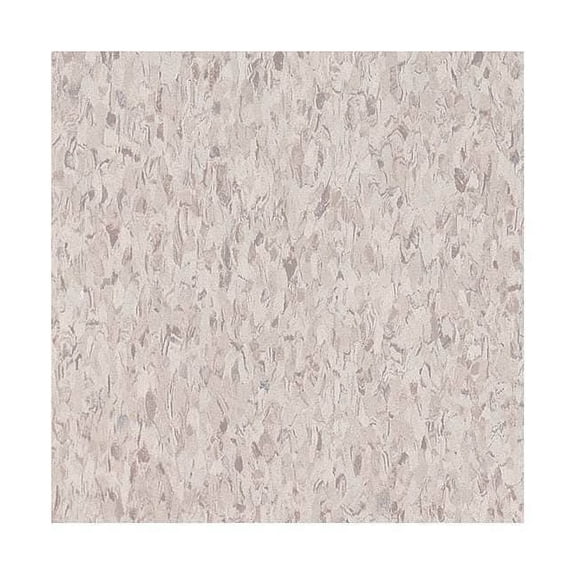 Armstrong Vinyl Composition Tile,45sq ft,Sndft Wht 51858031