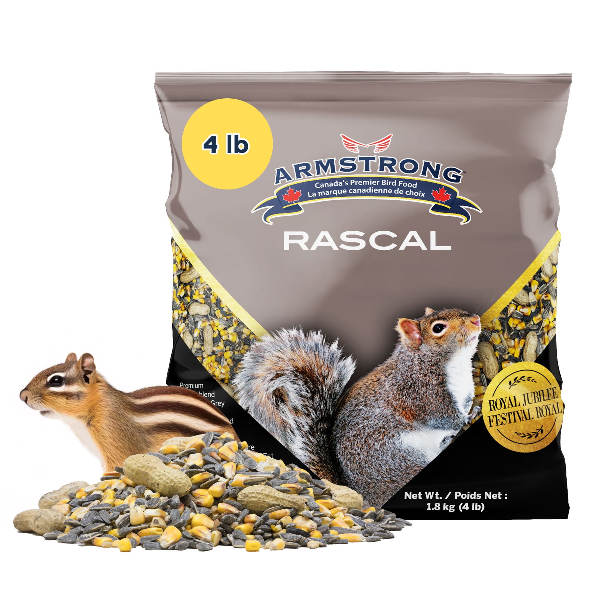 Armstrong Wild Animal Food Royal Jubilee Rascal Seed Mix For Squirrels