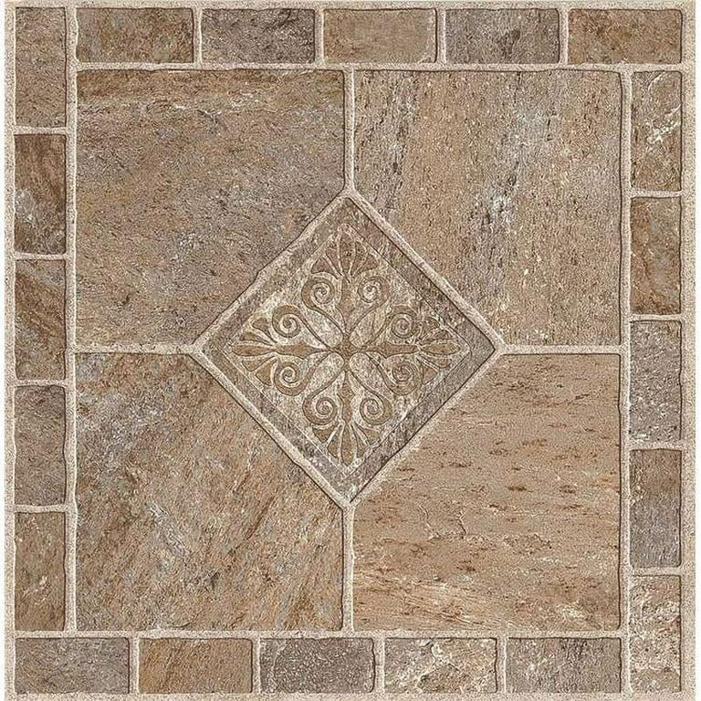 Armstrong Flooring 12-in x 12-in Multicolor Peel and Stick Vinyl Tile Armstrong Flooring 12-in x 12-in Multicolor Peel and Stick Vinyl Tile