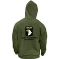 thumbnail image 1 of Army 101st Airborne Division Full Color Veteran Pullover Hoodie Sweatshirt, 1 of 1