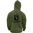 thumbnail image 1 of Army 101st Airborne Division Subdued Veteran Pullover Hoodie, 1 of 1