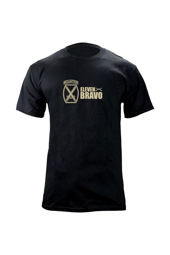 Army 10th Mountain Division 11 Bravo Infantry T-Shirt