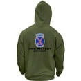 thumbnail image 1 of Army 10th Mountain Division Full Color Veteran Pullover Hoodie Sweatshirt, 1 of 1