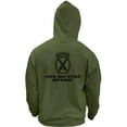 thumbnail image 1 of Army 10th Mountain Division Subdued Veteran Pullover Hoodie Sweatshirt, 1 of 1
