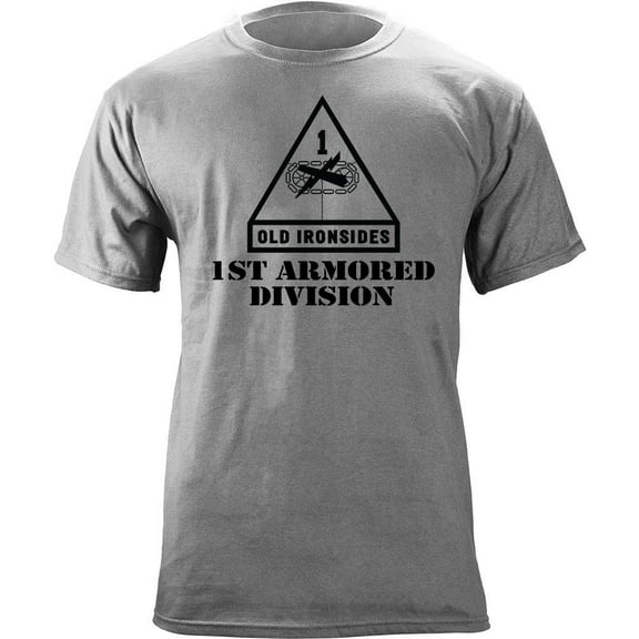 Army 1st Armored Division Subdued Veteran T-Shirt