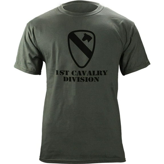 Army 1st Cavalry Subdued Veteran T-Shirt