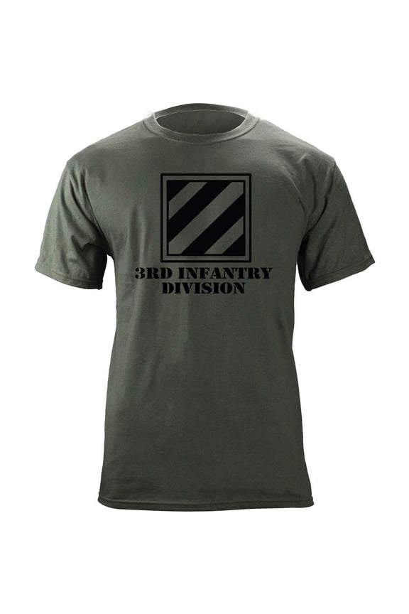 Army 3rd Infantry Division Subdued Veteran T-Shirt