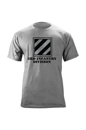 Army 3rd Infantry Division Subdued Veteran T-Shirt