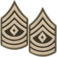thumbnail image 1 of Army AGSU 1st Sgt. E-8 Cloth Rank - Male Sew On, 1 of 6