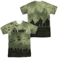 thumbnail image 1 of Army Air to Land Unisex Adult Sublimated Costume T Shirt (Front/Back), Small, 1 of 2