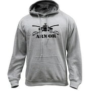 Army Armor Branch Insignia Military Veteran Pullover Hoodie Sweatshirt