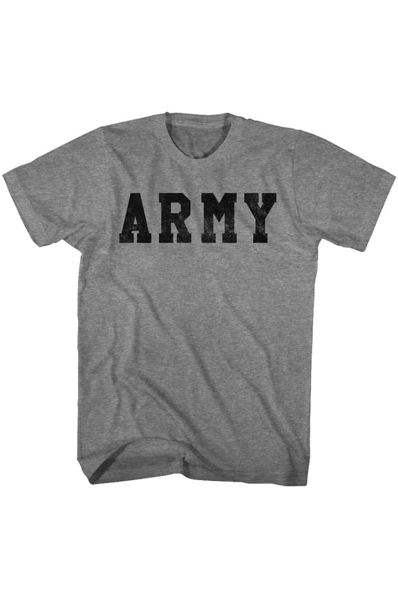 Army Army Graphite Heather Adult T-Shirt