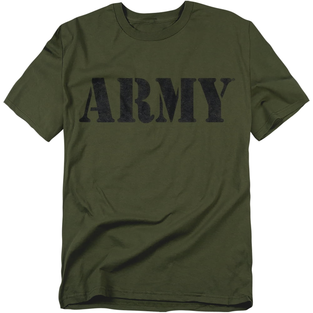 Woodland Camouflage Short Sleeve T-Shirt with ARMY UNIVERSE