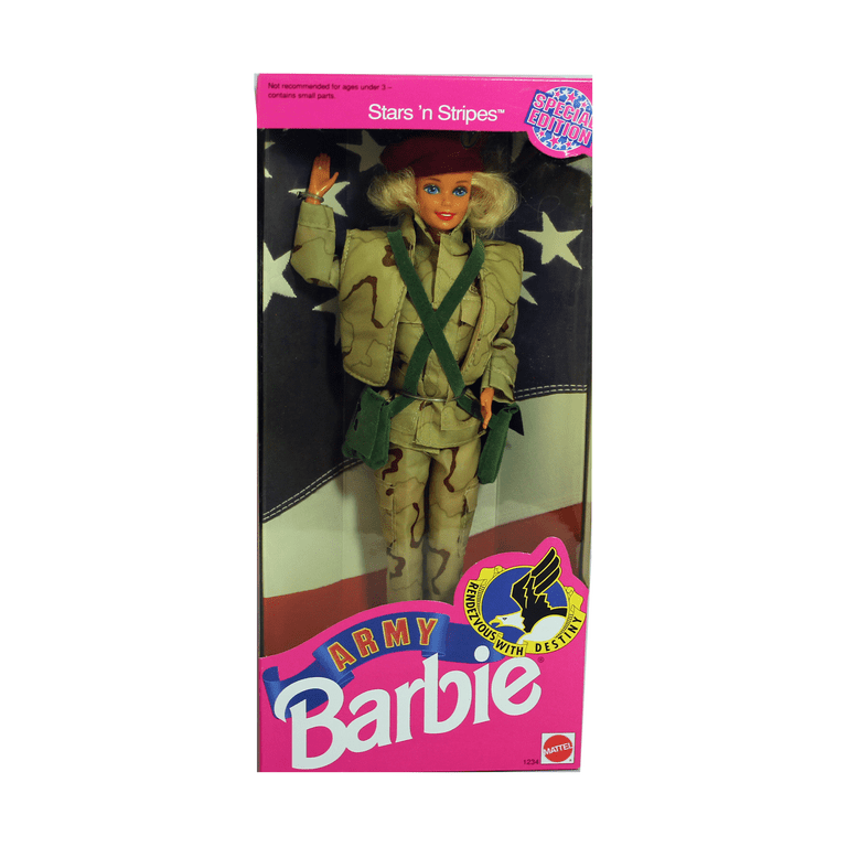 ARMY Barbie/アーミー バービー BARBIE - ARMY BARBIE - AMERICAN BEAUTY COLLECTION - MATTEL