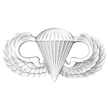 Army Basic Parachutist Badge (Oxidized Finish)
