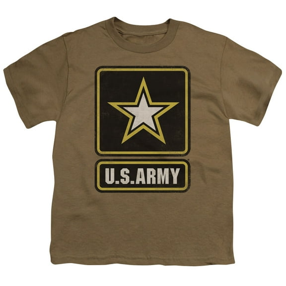 Army Big Logo S/S Youth 18/1 T-Shirt Safari Green