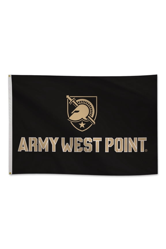 Army Black Knights 4' x 6' College Sports Printed Flag - NCAA Licensed - Super Polyester Knit - School Banner (Gold, Black)