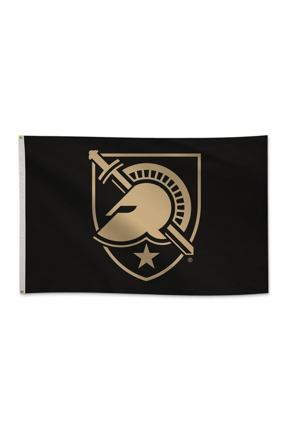 Army Black Knights 5' x 8' College Sports Printed Flag - NCAA Licensed - Nylon - School Banner (Black, Gold)