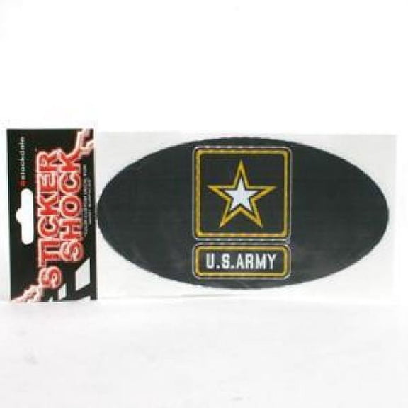 Army Black Knights High Performance Decal - Oval