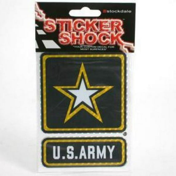 Army Black Knights High Performance Decal - Star/square