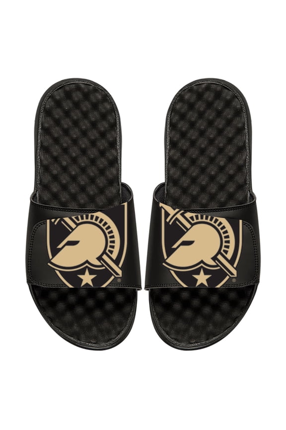 Army Black Knights ISlide Youth Oversized Primary Logo Slide Sandals - Black