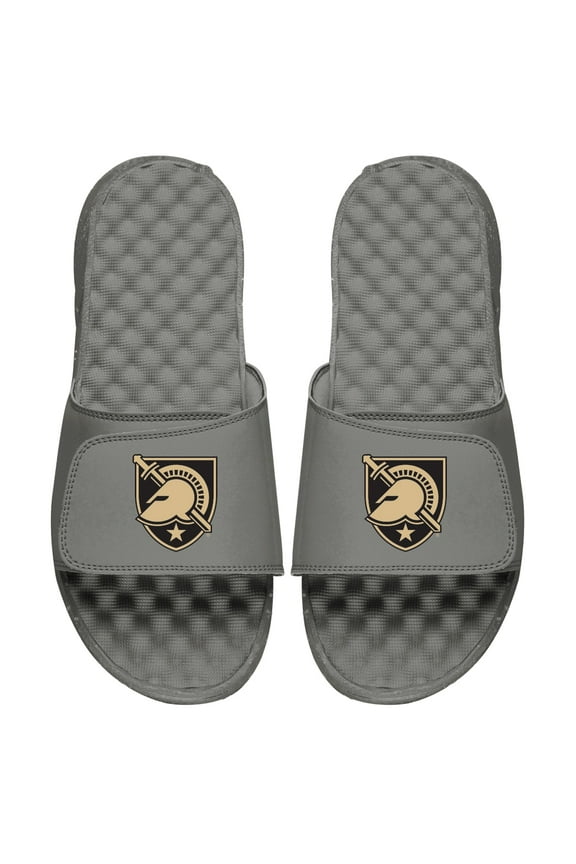 Army Black Knights ISlide Youth Primary Logo Slide Sandals - Gray