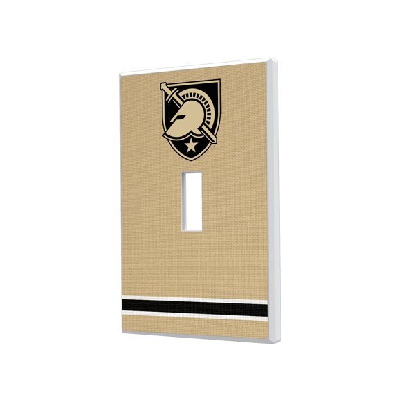 Army Black Knights Stripe Design Single Toggle Light Switch Plate