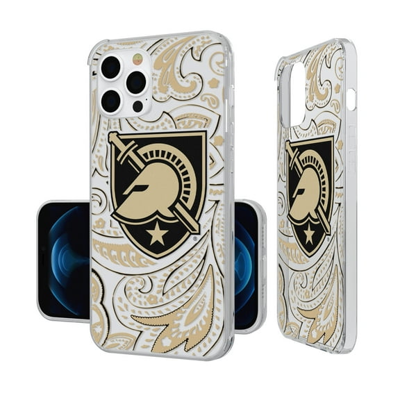 Army Black Knights iPhone Paisley Design Clear Case
