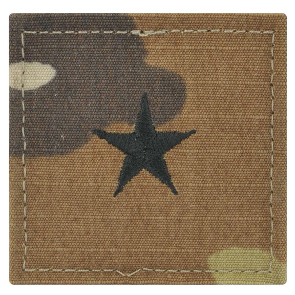 Army Brigadier General Rank OCP/Scorpion with Hook and Loop