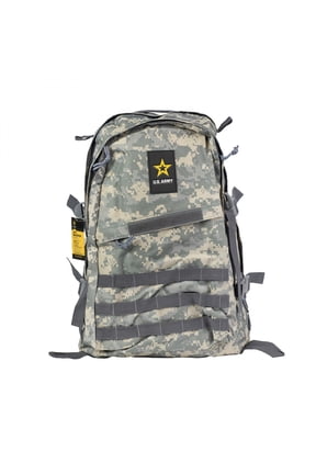 898730 Multiple Zippe Camo Backpack