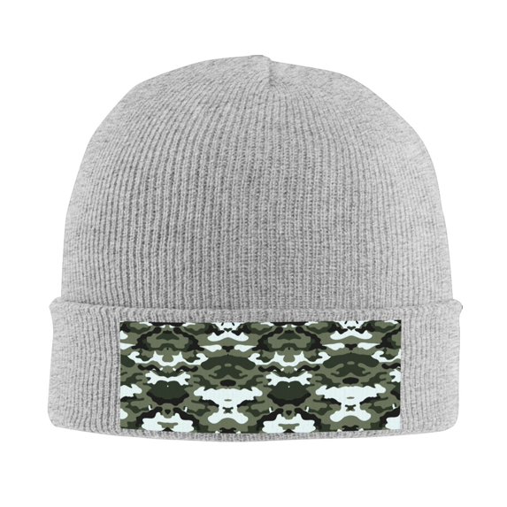 Army Camouflage Beanie Hat Printed Men Women Warm Cap Knit Beanies Hats Outdoor Winter