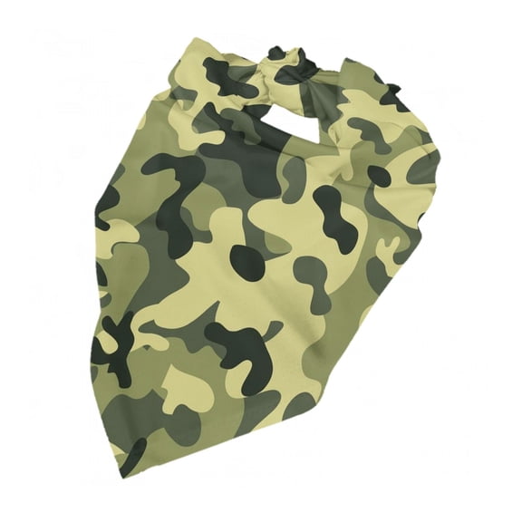Army Camouflage Pattern Dog Bandana Pet Scarf Dog Party Supplies For Dogs Pet Accessories For Dog Lovers