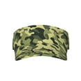 thumbnail image 1 of Army Camouflage Pattern Sport Visor Hats Sun Protection Outdoor Activity For Women Men, 1 of 7