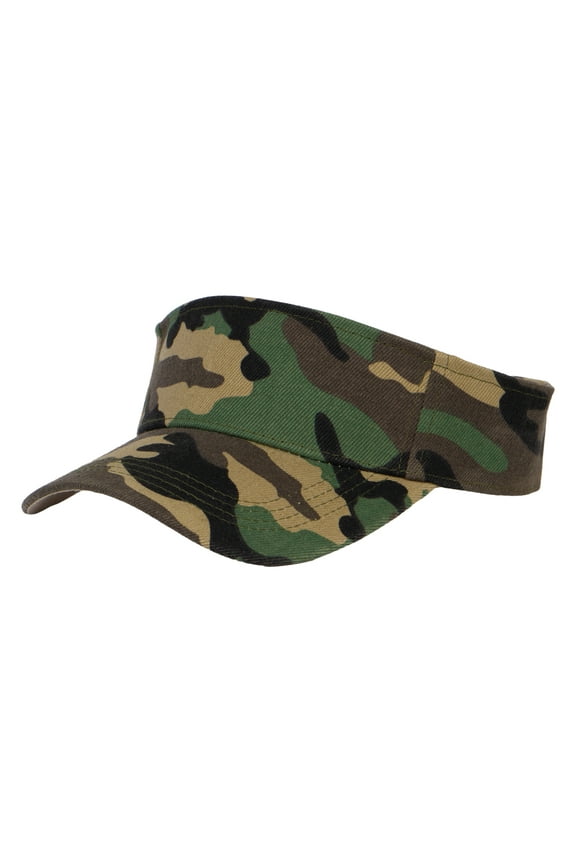 Army Camouflage Sun Visor Hat